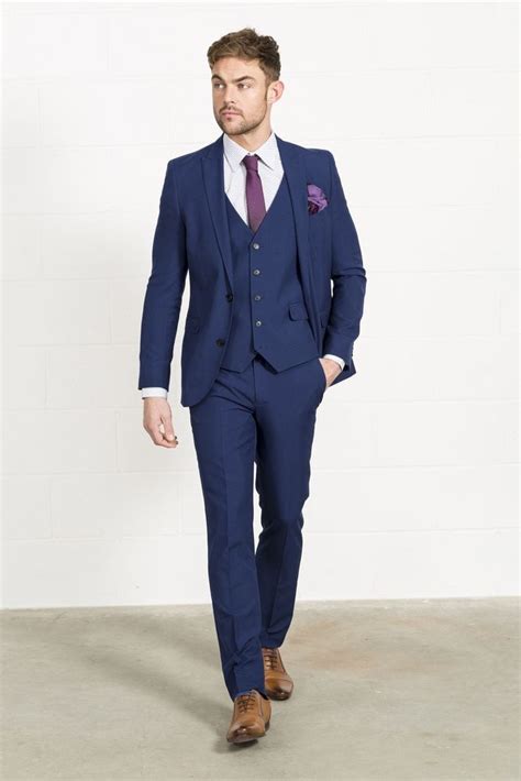 navy blue suit brown shoes